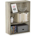 Pasir 3-Tier Open Shelf Bookcase, Sonoma Oak
