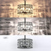 Farmhouse Crystal Convertible Chandelier and Semi Flush Mount Lighting Black Cylinder Drum Shade Pendant for Kitchen Island Dining Room Bedroom Hallway