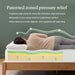 12 Inch King Green Tea Memory Foam Mattress, Medium Firm Feel