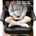 Big and Tall Office Chair with Upgrade Footrest, Heavy Duty Gaming Chair High Back Executive Chair with Spring Lumbar Support for Lower Back Pain Relief, 150°Reclining Adjustable Armrests