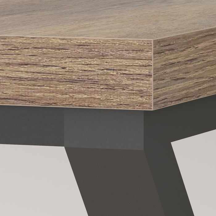 Rustic Large Computer Desk, Industrial Extra Long Home Office Desk, Wood Pc Writing Work Study Computer Table Desk, Farmhouse Workstation Gaming Executive Desk for 2 Person, Rustic Oak, 70 Inch
