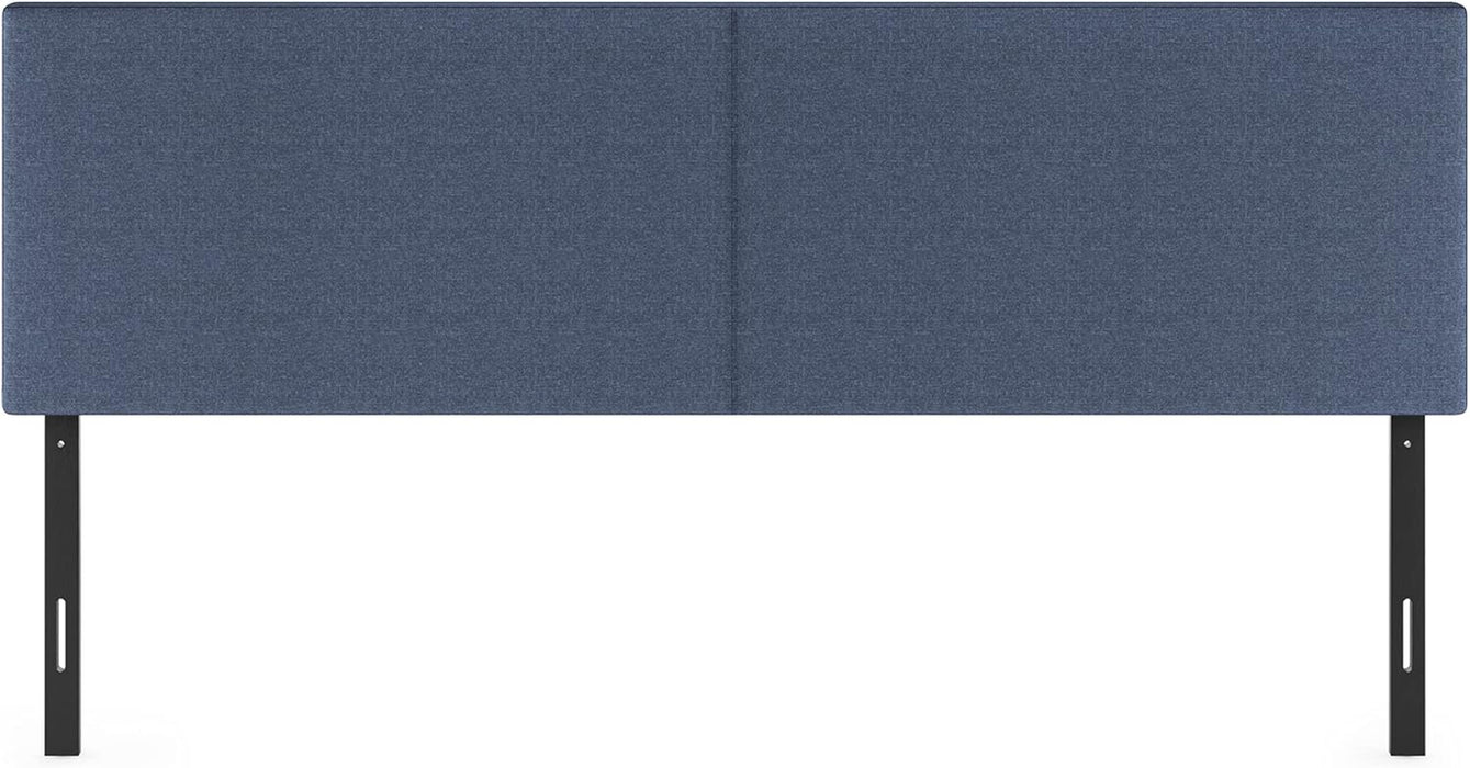 Roanne Upholstered Headboard, King, Denim