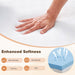 3 Inch Queen Gel Memory Foam Mattress, Cooling Gel Infused Pressure Relief Mattress, Non Slip with Removable Washable Cover, Certipur-Us & Oeko-Tex Certified