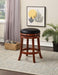 Backless Counter Height Stool, 24-Inch, Cherry