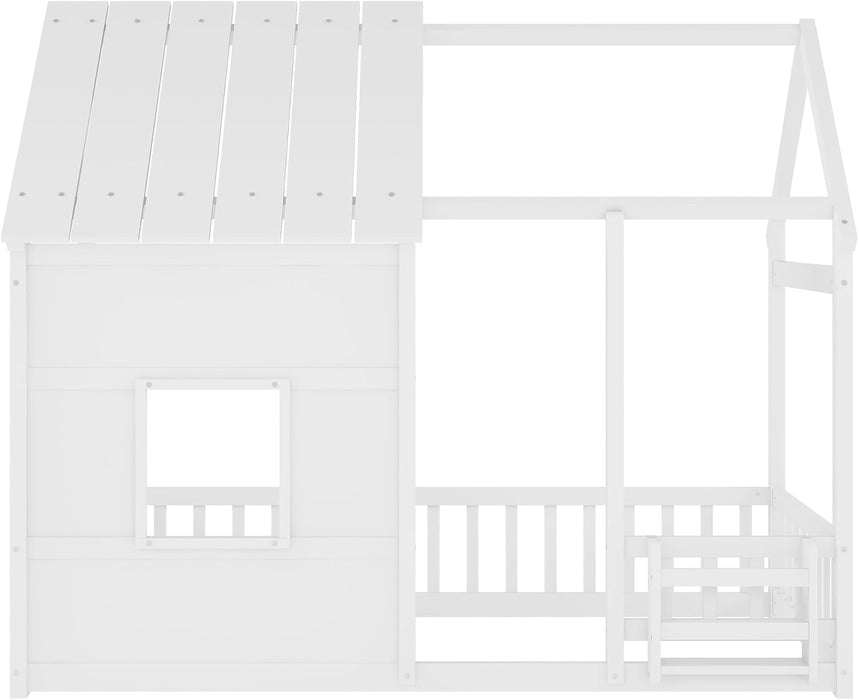 Twin Size White House Bed LED IlluminationProSeries