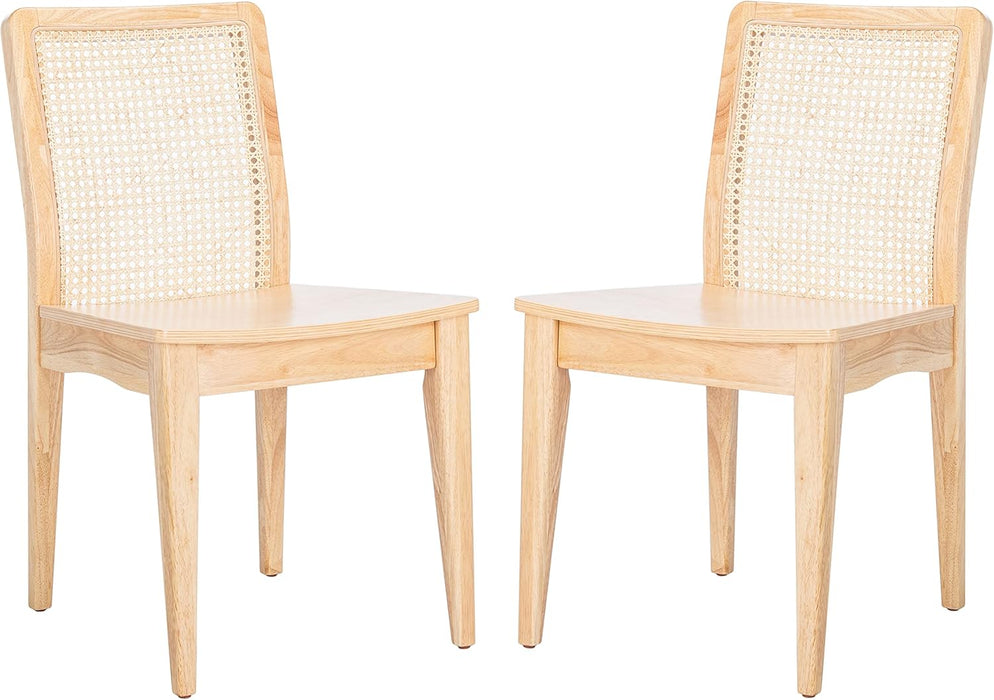 Home Collection Benicio Natural Rattan Dining Chair (Set of 2) DCH1005D-SET2