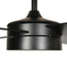 48In Black Ceiling Fans with Light and Remote Control /App Control, Modern Smart Ceiling Fan for Indoor Outdoor