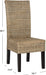 Home Collection Arjun Grey Wicker 18-Inch Dining Chair