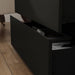 3 Drawer Dresser for Bedroom, Modern Chest of Drawers, Wooden Closet Storage Dresser Tower for Living Room, Black