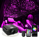 Upgraded 16W Starlight Headliner Kit Twinkle+Sound Activated 600Pcs 0.03In 9.8Ft Cable Fiber Optic Light App/Remote Control for Car Home Star Ceiling Decoration