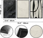 Abstract Wall Art for Living Room, Black and White Large Framed Canvas 3D Textured Modern Minimalist Art Work Painting for Bedroom Guest Room Hallway Home Office 24"X36" Set of 3