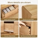 9 Drawer Dresser for Bedroom, 63" Wide Dressers & Chest of Drawers with Curved Profile Design, Wood Closet Storage Dressers Organizer for Bedroom, Living Room, Natural