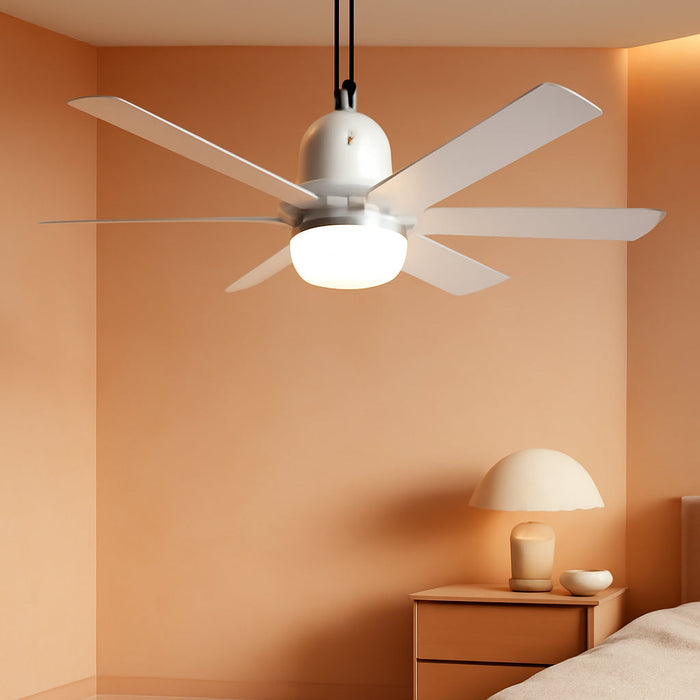 Rechargeable Outdoor Gazebo Ceiling Fan Light 31.5in