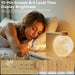 Sunrise Alarm Clocks for Heavy Sleepers,Night Lamp Clocks for Bedrooms with Moon Light,10 Light Effects,30/60/90 Timer,10 Sleep Nature Sounds,15 Ringtones,12 Volume Control with Snooze Function