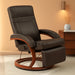 RV Euro Recliner with Footrest , Vinyl - Millbrae