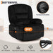 Oversized Recliner Chair,Extra Wide 360° Swivel Rocker Massage Heat