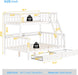 Twin Over Twin Bunk Bed With DetachableGuardrailSystem