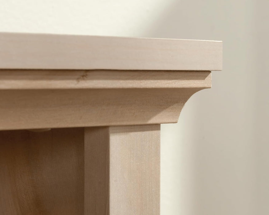 Miscellaneous Storage 3-Shelf Display Bookcase, Pacific Maple Finish