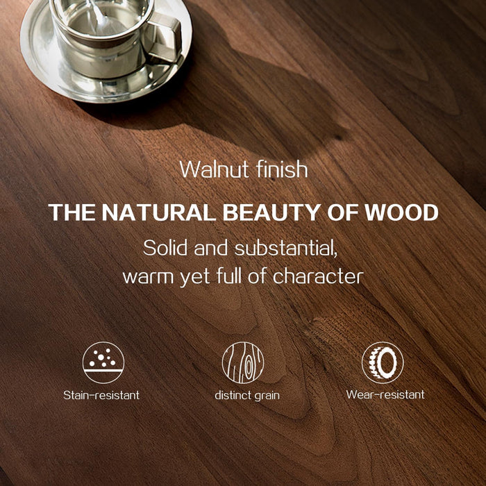 Fluted Dresser for Bedroom with 9 Drawers, 63" Modern Chest of Drawers, Dresser TV Stand, Wood Drawer Organizer for Living Room, Hallway, Chestnut