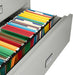 Lateral Fireproof File Cabinet 44" Wide 3-Drawer, Gray