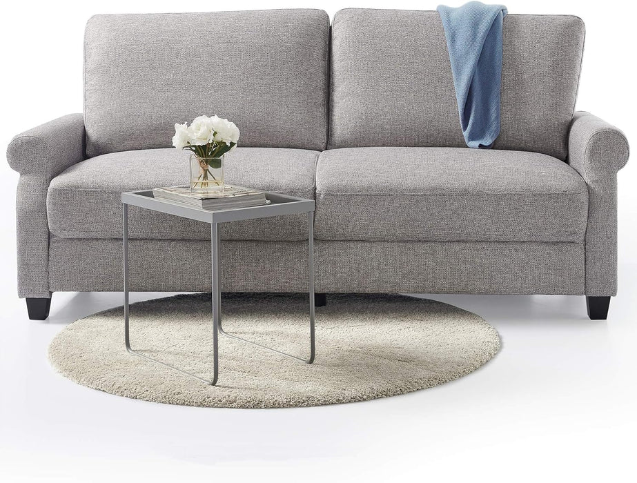 Soft Gray Sofa - Easy Assembly