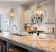 Crystal Chandeliers Pendant Light Brass Finish 13In