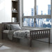 Twin/Full/Queen Size Wood Platform Bed with Headboard