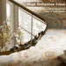 56" X 21" Full-Length Baroque Arch Mirror, Bronze