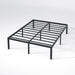 Metal Bed Frame,Queen Size Bed Frame with Storage Space,14 Inch