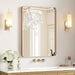 Gold Bathroom Mirror 24"X36", Rectangle Mirror for Bathroom Sink