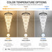 Large Black Chandelier Light Fixtures - 37 Lights, Modern Crystal Chandeliers for Hotel, Lobby, Foyer, Entrance Hall, Staircase
