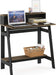 Simplistic a Frame Computer Desk, 17.9"D X 31.6"W X 35.5"H, Columbia Walnut