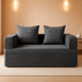 Gray FourInOne Convertible Compact Sofa Bed Pillow