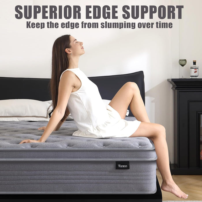 Full Size 12 Inch MemoryFoam Mattress CertipurUSCertified