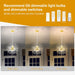 Gold Nine Light Crystal Chandelier Pendant Lighting