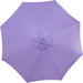 Outdoor Patio Market Umbrella with Wooden Pole - 8.5' - Purple