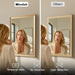 2 Pack Brushed Gold Bathroom Mirrors for over Sink, 22X30 Inch
