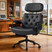 Office Chair Big and Tall, Executive Office Chairs Leather Heavy Duty,Black
