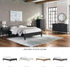 Signature Design by Ashley Socalle Casual Queen Platform Bed with Metal Slats, No Box Spring Needed, Black