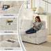 Beige 81Inch Ultra SleeperSofa With Charging Station