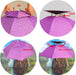 Umbrella Hat, 37 Inch Fishing Umbrella Hat Hands Free Foldable UV Protection Umbrella Cap Adjustable Headwear for Fishing Golf Camping Beach Gardening Sunshade Outdoor