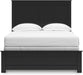 Signature Design by Ashley Maribel Transitional Full Panel Bed, Foundation or Box Spring Needed, Black