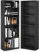 Jaya 5-Tier Book Shelf Set of 2, Adjustable Shelf, Black