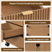 Five Drawer Wooden File Cabinet With AdjustableShelf
