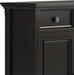 36 Inch Hickory Brown Storage Cabinet With Drawers