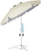 Shade Umbrella, Premium Portable Umbrella with Stand, 6.5Ft Lightweight Free Standing Canopy for Sporting Games, Adjustable Instant Sun Protection and Easy to Carry, Beige