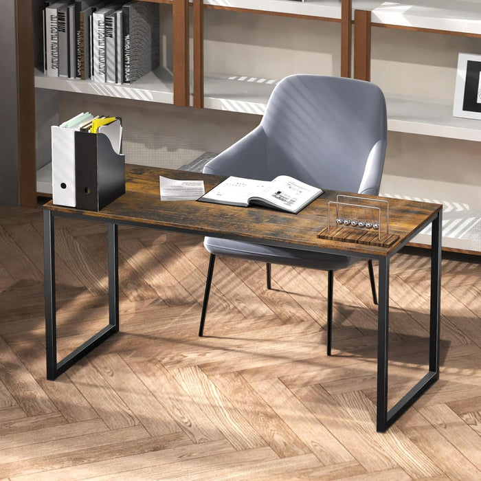 Mission 48-Inch Home Office Computer Desk, Rustic Brown