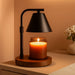 Candle Warmer Lamp Timer Height Adjustable, Birthday Gifts for Women Mom Gifts, House Warming Gifts New Home Decor, Wax Melt with 2 Bulbs Blacks