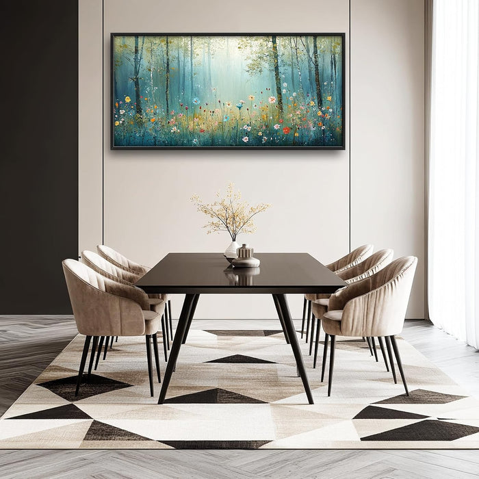 60x30 Forest Tree BotanicalArtistic Frameless Wall Art