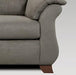 Aruca Sensations Microfiber Gray Sofa Loveseat Set